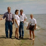 Laatokan (?) rannalla