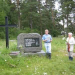 Rauha ja Juhani kirkon paikalla