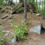 Äyräpään kirkon raunioita